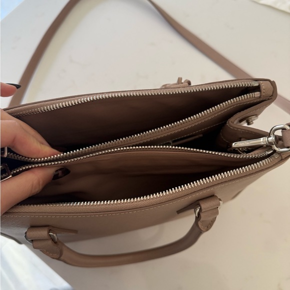 Prada Saffiano Lux Galleria Front Pocket Tote Cammeo - Picture 7 of 10